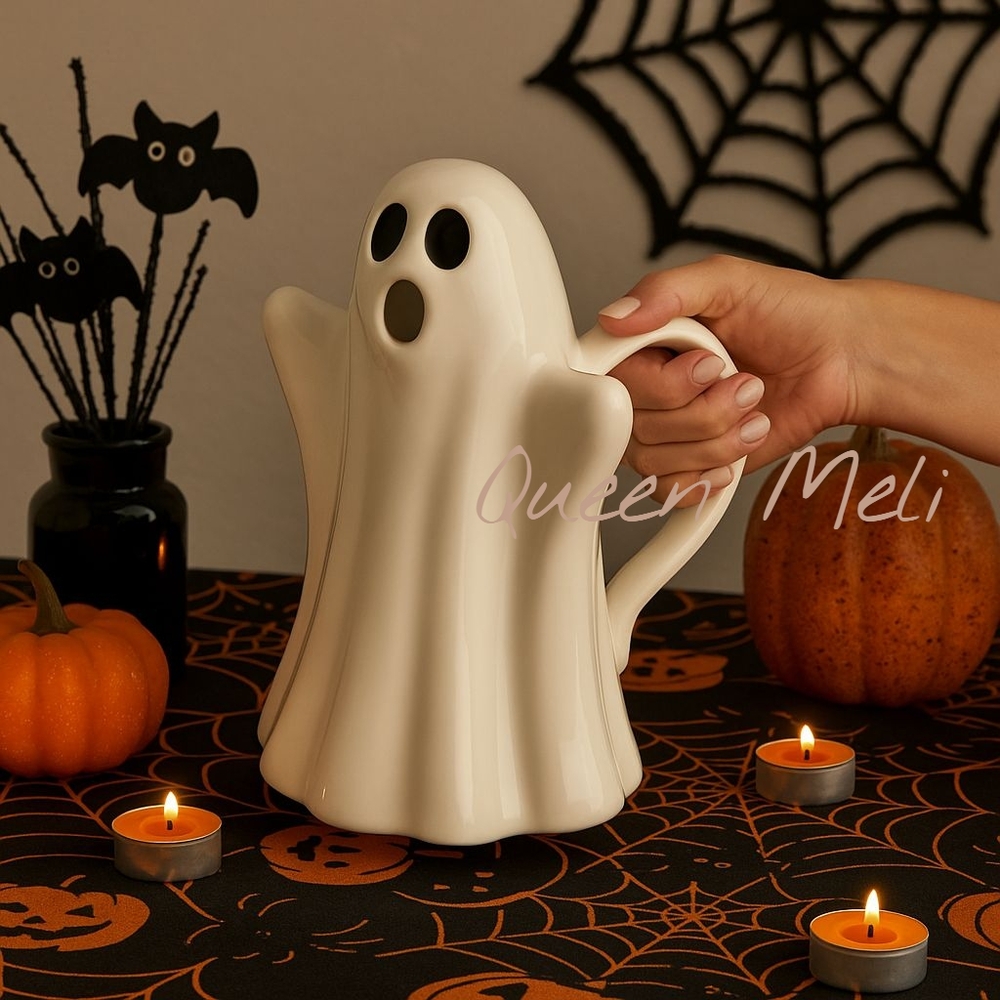 New Ceramic Ghost Pitcher